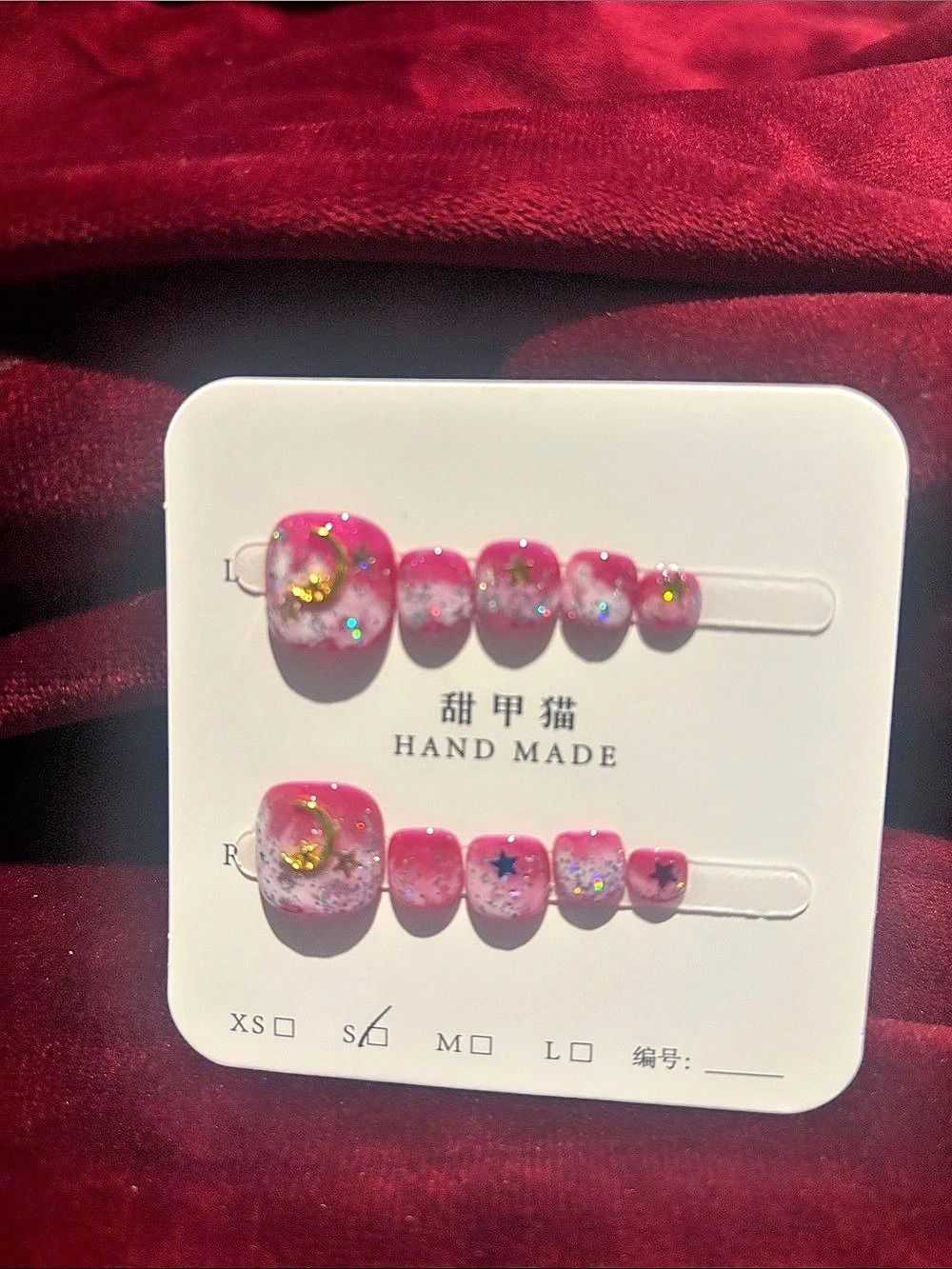 Pink & Purple Handmade Hair Clips NWT